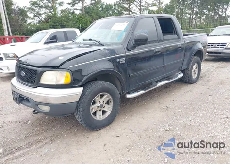 2002 Ford F-150 Lariat/Xlt from USA, damaged, VIN 1FTRW08L72KD27457